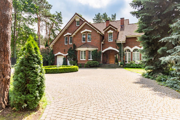 Residential Paver Driveway in Argos, IN